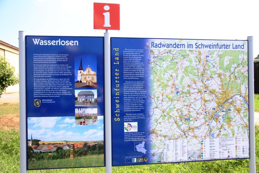 Wasserlosen Landgasthof Frankentor מראה חיצוני תמונה